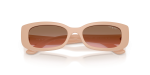 Vogue Sun VJ2031 326314 Powder Pink Brown Pink Gradient Vogue VJ2031 326314 ภาพระยะใกล้ โครงชมพูแป้งฝุ่น Full Rim