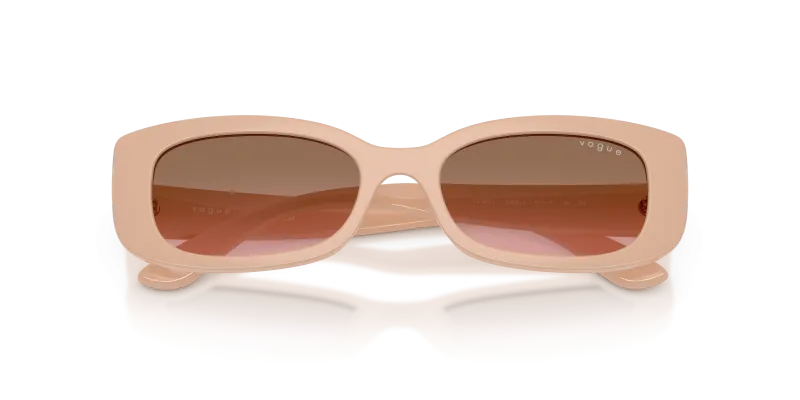 Vogue VJ2031 326314 ภาพระยะใกล้ โครงชมพูแป้งฝุ่น Full Rim