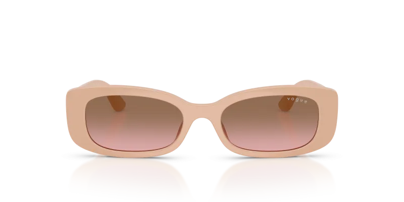 แว่นกันแดด Vogue VJ2031 326314 สีชมพูแป้งฝุ่น ด้านหน้า