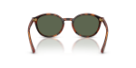 Vogue Sun VJ2033 W65671 Dark Havana Dark Green Vogue VJ2033 W65671 ด้านหลัง ทรงกลมลายฮาวานาคลาสสิก