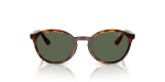 Vogue Sun VJ2033 W65671 Dark Havana Dark Green แว่นกันแดด Vogue VJ2033 W65671 สีฮาวานาเข้ม ด้านหน้า