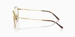 Vogue Optic VO4280 5042 Gold แว่นสายตา Vogue VO4280 5042 มุมข้าง กรอบโลหะทองขัดเงาทรงกลม