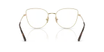 Vogue Optic VO4298T 5213 Top Havana Light Gold Vogue VO4298T 5213 ขาแว่นด้านในไทเทเนียมสีทองอ่อน