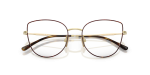 Vogue Optic VO4298T 5213 Top Havana Light Gold Vogue VO4298T 5213 close-up ด้านหน้า