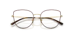 Vogue Optic VO4298T 5213 Top Havana Light Gold Vogue VO4298T 5213 close-up ด้านหน้า