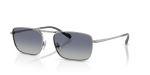 Vogue Sun VO4346S 51874L Brushed Gunmetal Blue Gradient Grey Vogue VO4346S 51874L มุมเอียง 3/4