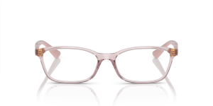 Vogue VO5024D 2942 แว่นสายตาชมพูโปร่งใสสำหรับผู้หญิง ทรงหมอน
