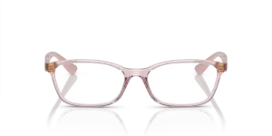 Vogue VO5024D 2942 แว่นสายตาชมพูโปร่งใสสำหรับผู้หญิง ทรงหมอน