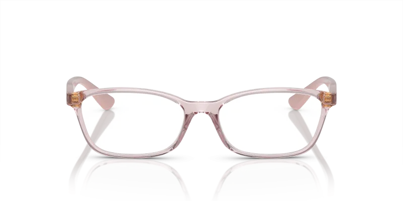 Vogue VO5024D 2942 แว่นสายตาชมพูโปร่งใสสำหรับผู้หญิง ทรงหมอน