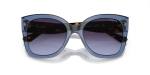 Vogue Sun VO5338S 28304Q Transparent Blue Violet Gradient Grey Vogue VO5338S 28304Q close-up ด้านหน้า