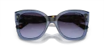 Vogue Sun VO5338S 28304Q Transparent Blue Violet Gradient Grey Vogue VO5338S 28304Q close-up ด้านหน้า
