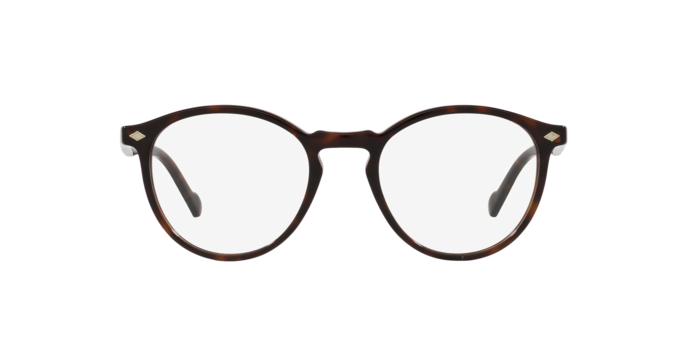 Vogue Optic VO5367 W656 Dark Havana Vogue VO5367 W656 แว่นสายตาอะซิเตทฮาวานาเข้มทรงกลมสำหรับผู้ชาย