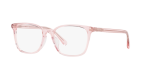 Vogue VO5399D 2828 close-up ด้านหน้า สีชมพูโปร่งแสงอะซิเตท