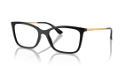 Vogue Optic VO5563 W44 Black Vogue VO5563 W44 มุมเอียง 3/4