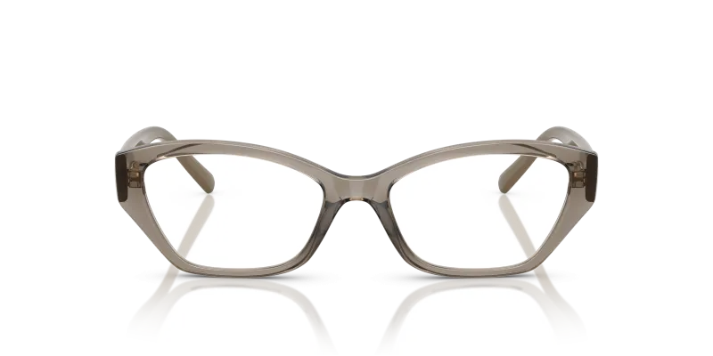 แว่นสายตา Vogue Optic VO5608 3156 Transparent Brown แว่นสายตา Vogue VO5608 3156 สีน้ำตาลโปร่งใส ทรงตาแมว ด้านหน้า