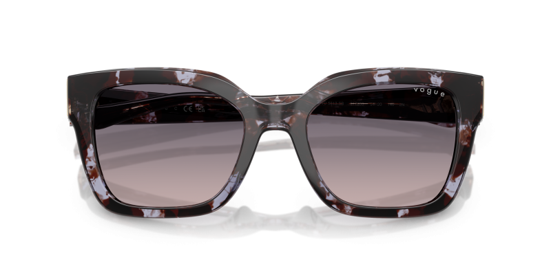 Vogue VO5613SB 317836 close-up ด้านหน้า ลายฮาวานาม่วงเต่า