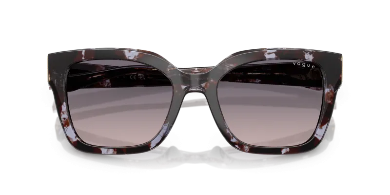 Vogue VO5613SB 317836 close-up ด้านหน้า ลายฮาวานาม่วงเต่า