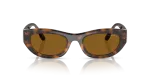 แว่นกันแดด Vogue Sun VO5616S 271883 Total Dark Havana Dark Brown Polarized แว่นกันแดด Vogue VO5616S 271883 สีฮาวานาเข้ม ทรงตาแมว เลนส์โพลาไรซ์ ด้านหน้า