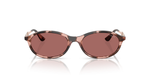 แว่นกันแดด Vogue VO5625S 319969 สีฮาวานากุหลาบ เลนส์ม่วงเข้ม ด้านหน้า