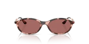 แว่นกันแดด Vogue VO5625S 319969 สีฮาวานากุหลาบ เลนส์ม่วงเข้ม ด้านหน้า