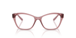 Vogue Optic VO5628 3198 Transparent Dark Pink Vogue VO5628 3198 ด้านหน้า แว่นสายตาทรงเรขาคณิตชมพูเข้มโปร่งใส ผู้หญิง