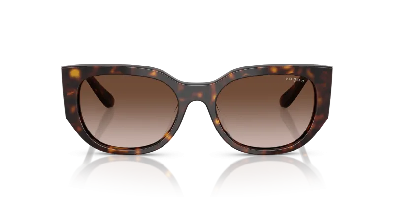 แว่นกันแดด Vogue Sun VO5641SU W65613 Dark Havana แว่นกันแดด Vogue VO5641SU สีฮาวานาเข้ม W65613 มุมด้านหน้า