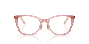 Vogue VO5685D 2921 ด้านหน้า แว่นสายตาตาแมวอะซิเตทชมพูโปร่งใส ผู้หญิง
