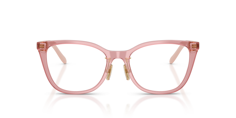 Vogue Optic VO5685D 2921 Transparent Pink Vogue VO5685D 2921 ด้านหน้า แว่นสายตาตาแมวอะซิเตทชมพูโปร่งใส ผู้หญิง