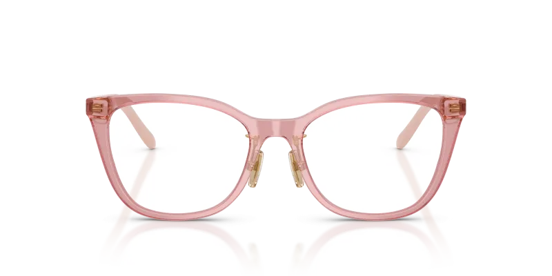 Vogue VO5685D 2921 ด้านหน้า แว่นสายตาตาแมวอะซิเตทชมพูโปร่งใส ผู้หญิง