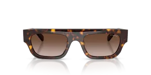 Vogue VO5694SU W65613 แว่นกันแดดอะซิเตทฮาวานาเข้มสำหรับผู้หญิง ด้านหน้า