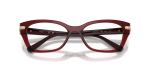 Vogue Optic VO5704B 3286 Transparent Bordeaux Vogue VO5704B 3286 close-up ด้านหน้า ประกายคริสตัล Strass
