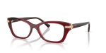 Vogue Optic VO5704B 3286 Transparent Bordeaux Vogue VO5704B 3286 มุมเอียง 3/4
