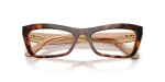แว่นสายตา Vogue Optic VO5710 W656 Dark Havana แว่นสายตา Vogue VO5710 W656 ภาพระยะใกล้ด้านหน้า