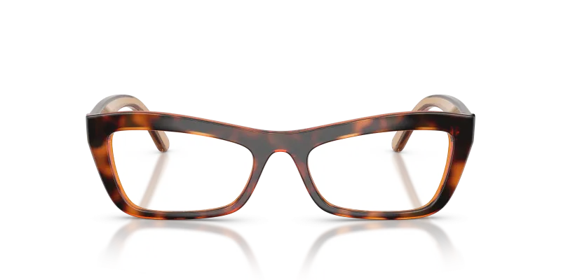 แว่นสายตา Vogue Optic VO5710 W656 Dark Havana แว่นสายตา Vogue VO5710 สีฮาวานาเข้ม W656 มุมด้านหน้า