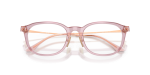 Vogue Optic VO5713D 2980 Transparent Purple Vogue VO5713D 2980 close-up ด้านหน้า ม่วงโปร่งใสอะซิเตท