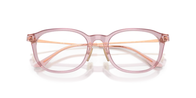 Vogue VO5713D 2980 close-up ด้านหน้า ม่วงโปร่งใสอะซิเตท