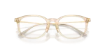 Vogue VO5713D 2990 close-up ด้านหน้า คาราเมลโปร่งใส
