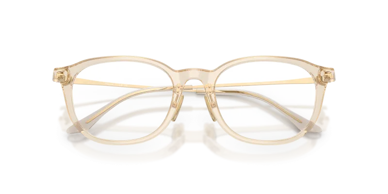 Vogue VO5713D 2990 close-up ด้านหน้า คาราเมลโปร่งใส