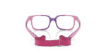 Vogue Optic VY2016 3027 Full Pink On Violet Rubber Vogue VY2016 3027 ขาแว่นด้านใน