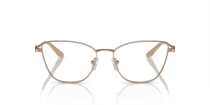 Armani Exchange AX1063 6103 แว่นสายตาทรงตาแมวโครงโลหะสีทองชมพู สำหรับผู้หญิง