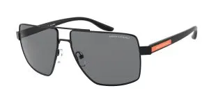แว่นกันแดด Armani Exchange AX2037S 600081 Matte Black Polarized Grey