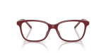 Armani Exchange Optic AX3139U 8387 Shiny Bordeaux Armani Exchange AX3139U 8387 แว่นสายตาทรงเหลี่ยมกรอบฉีดสีบอร์โด สำหรับผู้หญิง