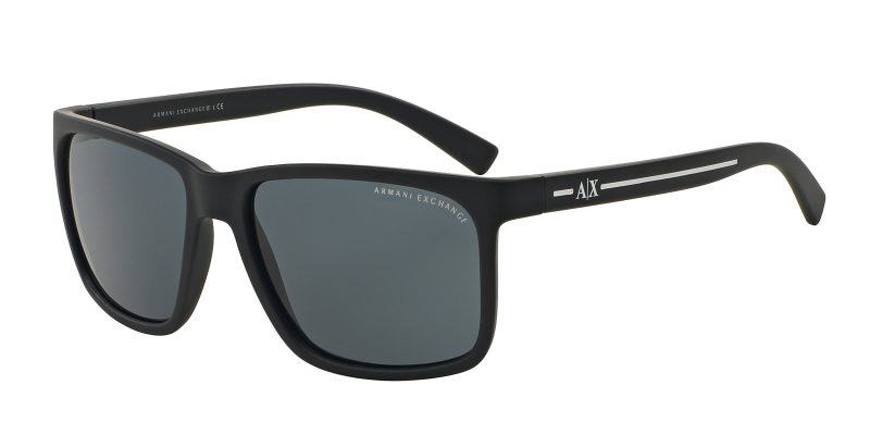 แว่นกันแดด Armani Exchange AX4041SF 815787 Matte Blue Grey แว่นกันแดด Armani Exchange AX4041SF 815787 Matte Blue Grey