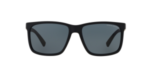 Armani Exchange AX4041SF 815787 แว่นกันแดดกรอบน้ำเงินด้านเลนส์เทา สำหรับทุกเพศ