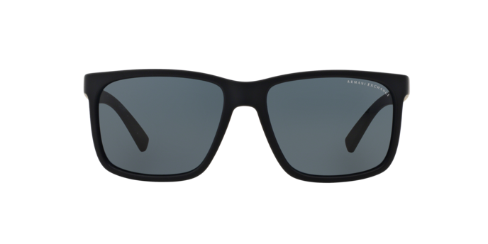Armani Exchange Sun AX4041SF 815787 Matte Blue Grey Armani Exchange AX4041SF 815787 แว่นกันแดดกรอบน้ำเงินด้านเลนส์เทา สำหรับทุกเพศ