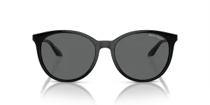 Armani Exchange AX4140SF 815887 แว่นกันแดดทรงตาแมวกรอบดำขาทอง สำหรับผู้หญิง