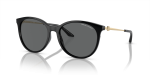 Armani Exchange Sun AX4140SF 815887 Shiny Black Dark Grey Armani Exchange AX4140SF 815887 มุมเอียง 3/4