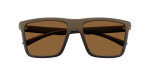 Armani Exchange Sun AX4162SU 839173 Matte Brown Gradient Brown Armani Exchange AX4162SU 839173 close-up ด้านหน้า