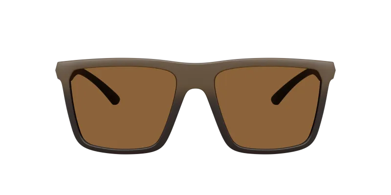 Armani Exchange Sun AX4162SU 839173 Matte Brown Gradient Brown Armani Exchange AX4162SU 839173 แว่นกันแดดทรงเหลี่ยมกรอบน้ำตาลด้านเลนส์น้ำตาล สำหรับผู้ชาย