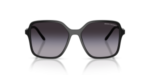 Armani Exchange AX4163SF 81788G แว่นกันแดดทรงผีเสื้อกรอบดำ เลนส์ไล่ระดับสีเทา สำหรับผู้หญิง
